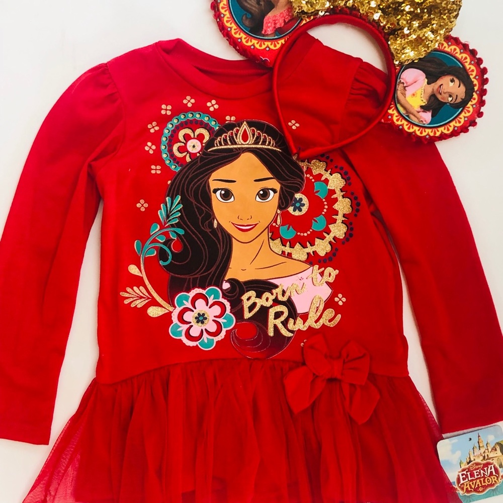 NWT Disney Elena of Avalor 3 Pc Set